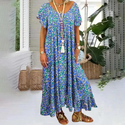 EM | Klassisches Maxikleid im Boho-Stil
