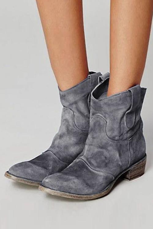EM | Unterstützte Wildleder-Stiefeletten