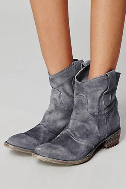 EM | Unterstützte Wildleder-Stiefeletten