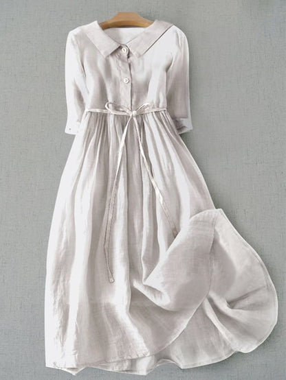 EM | Literarisch schlichtes Baumwollkleid