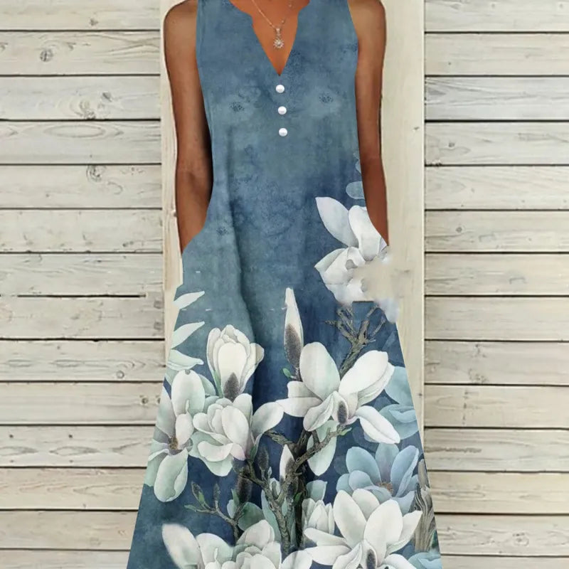 EM | Ärmelloses Maxikleid