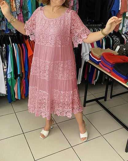 MW | Zeitloses Midikleid aus Spitze