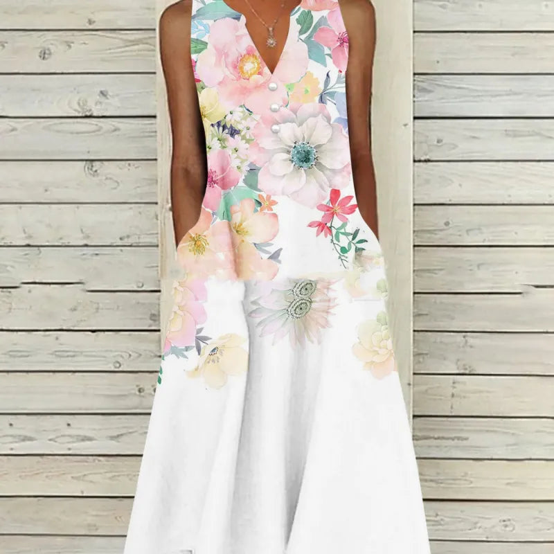 EM | Ärmelloses Maxikleid