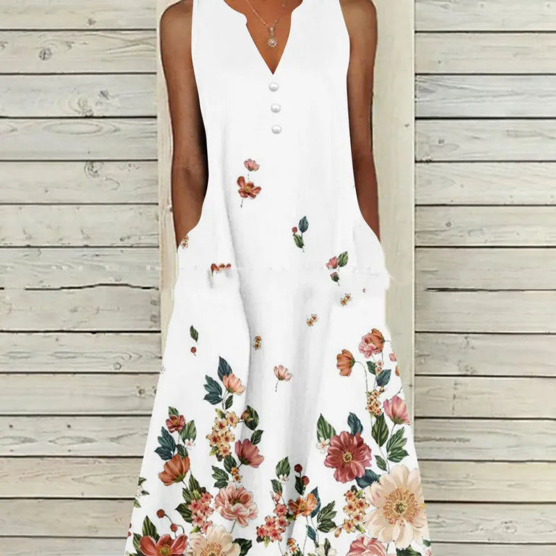 EM | Ärmelloses Maxikleid