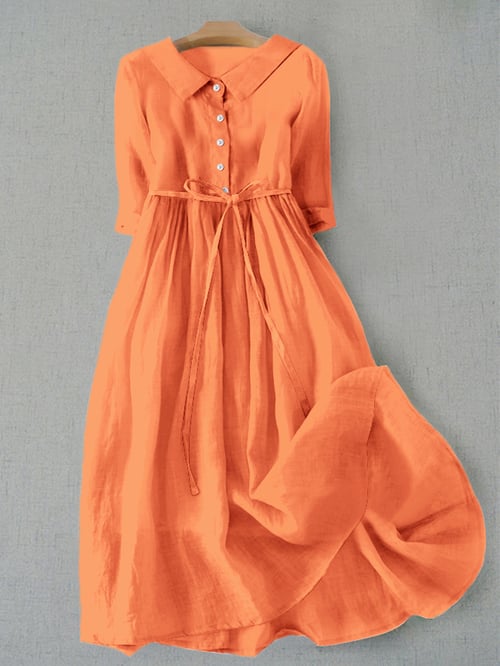 EM | Literarisch schlichtes Baumwollkleid