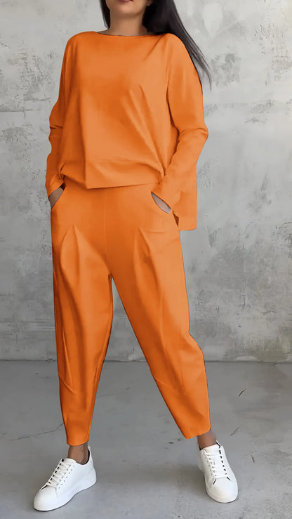 EM | Zweiteiliges Set im lässigen Relaxed-Fit-Stil