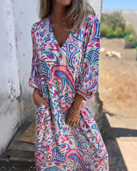 MW | Bohème Maxikleid