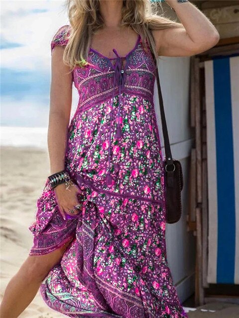 EM | Boho Maxikleid