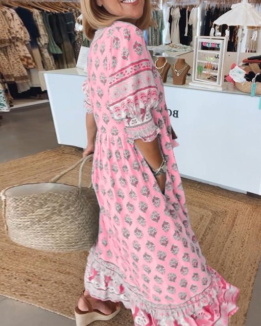MW | Boho-Chic Maxikleid