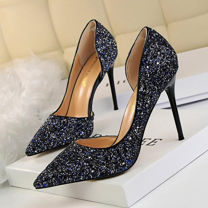 EM | Elegante glitzernde Stiletto-Absätze