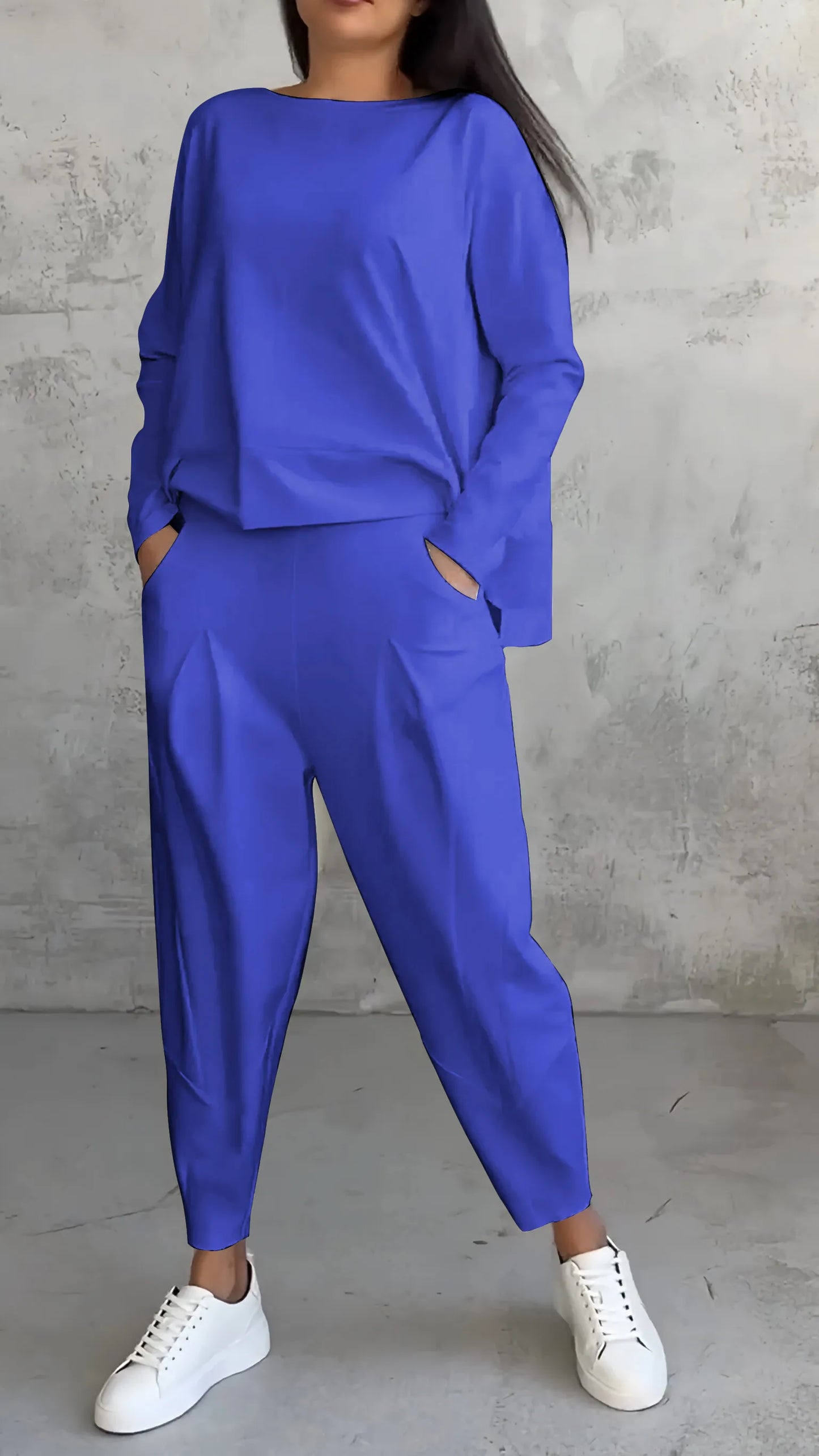 EM | Zweiteiliges Set im lässigen Relaxed-Fit-Stil