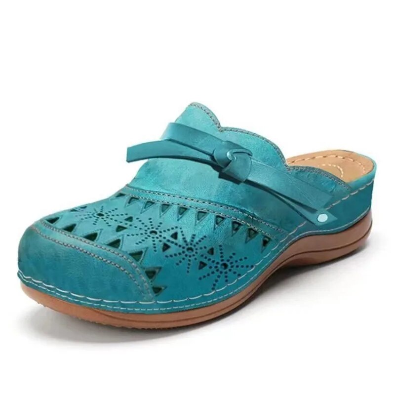 EM | Elegante und klassische Ledersandalen