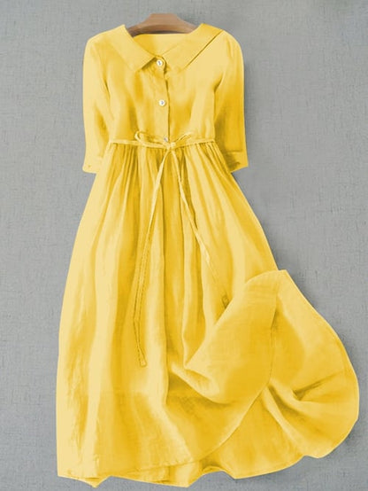 EM | Literarisch schlichtes Baumwollkleid