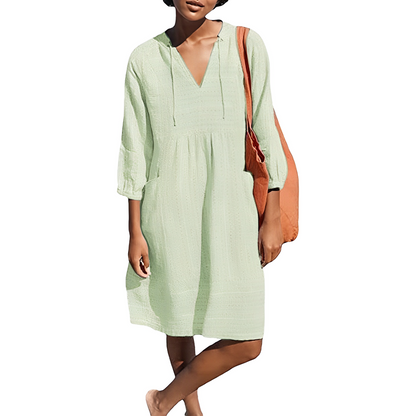 MW | Loose Beach Shirt Kleid für Frauen