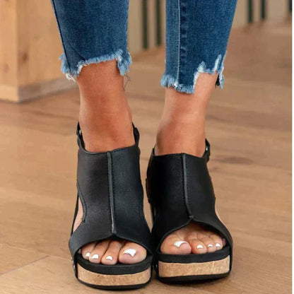 EM | Elegante Sommer-Keilsandalen