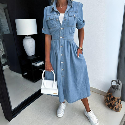 EM | Elegantes Vintage Sommer Midikleid