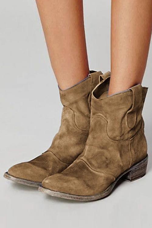 EM | Unterstützte Wildleder-Stiefeletten