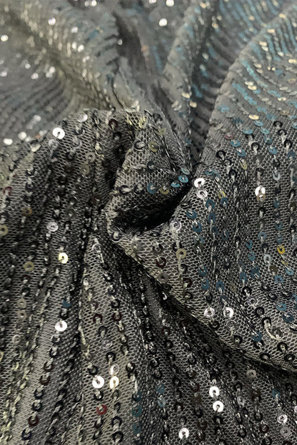 MW | Halter Off Shoulder Sexy Paillettenkleid