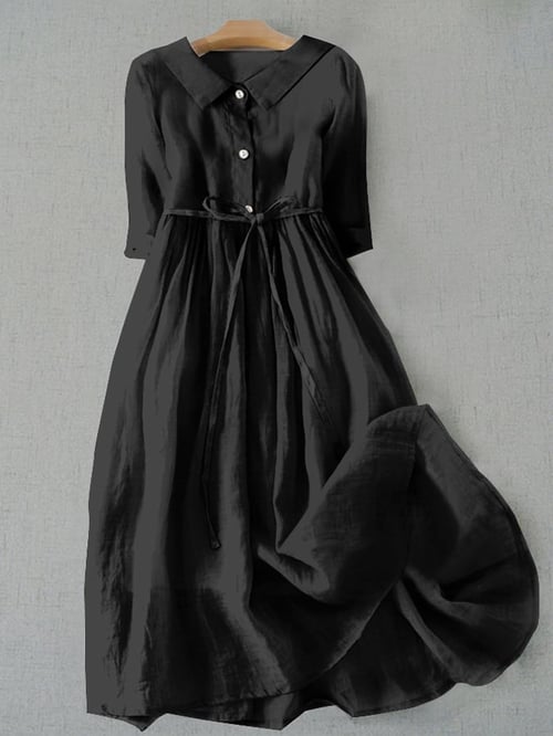 EM | Literarisch schlichtes Baumwollkleid
