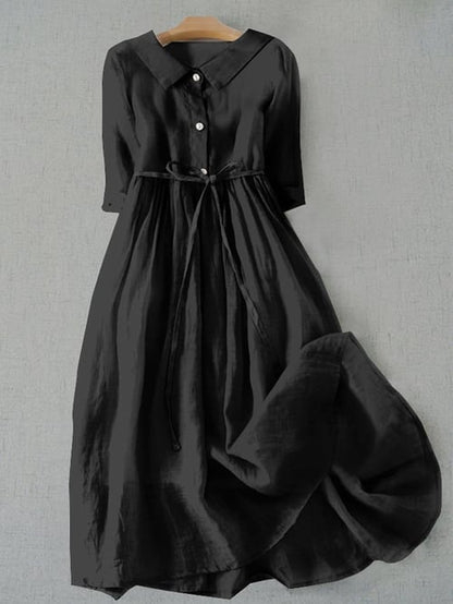 EM | Literarisch schlichtes Baumwollkleid