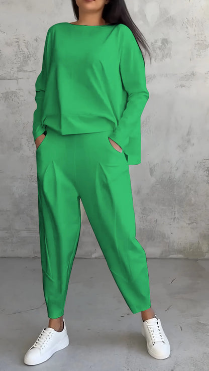 EM | Zweiteiliges Set im lässigen Relaxed-Fit-Stil