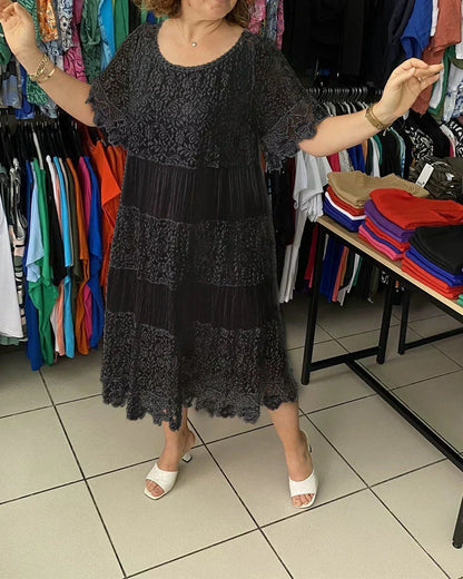 MW | Zeitloses Midikleid aus Spitze