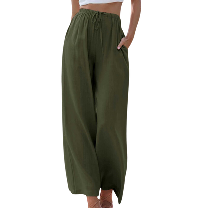EM | Hose mit hoher Taille und weitem Bein