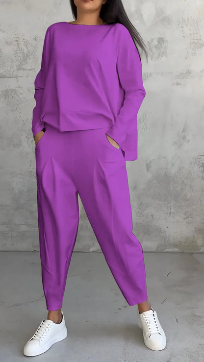EM | Zweiteiliges Set im lässigen Relaxed-Fit-Stil