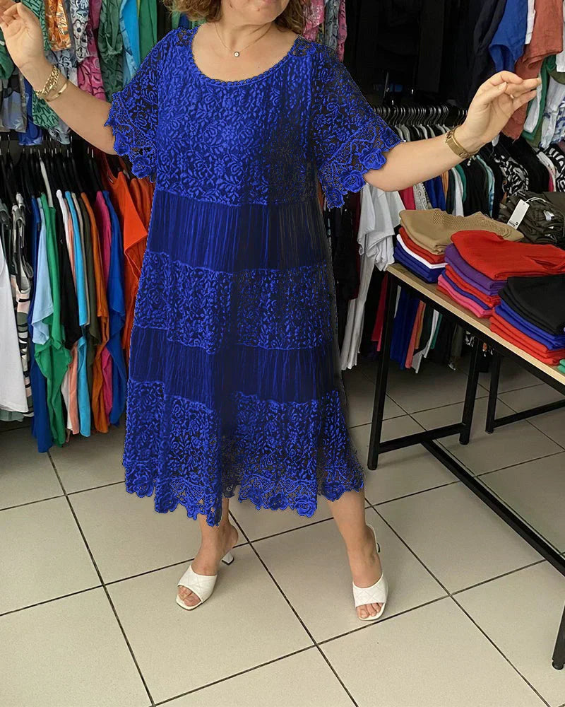 MW | Zeitloses Midikleid aus Spitze