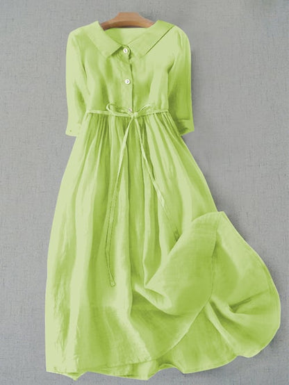 EM | Literarisch schlichtes Baumwollkleid