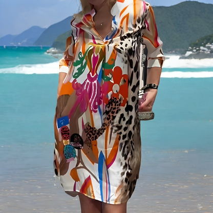 MW | Loose Beach Shirt Kleid für Frauen