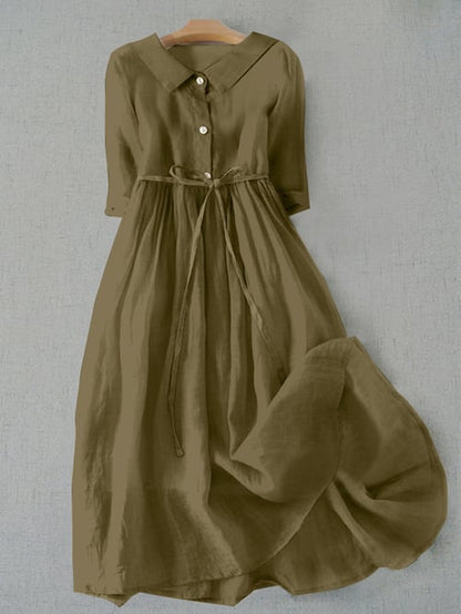 EM | Literarisch schlichtes Baumwollkleid