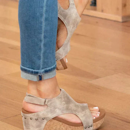 EM | Elegante Sommer-Keilsandalen