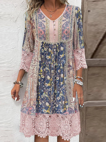 MW | Zeitloses Midikleid aus Spitze