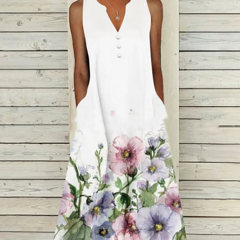 EM | Ärmelloses Maxikleid