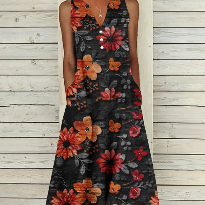 EM | Ärmelloses Maxikleid