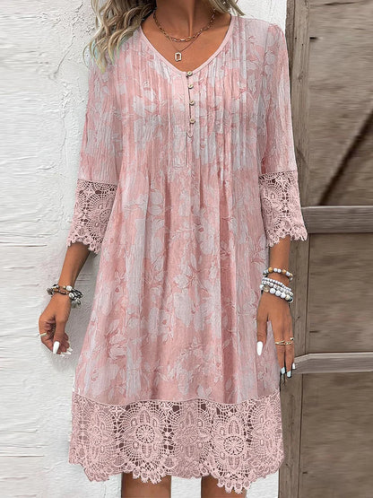 MW | Zeitloses Midikleid aus Spitze