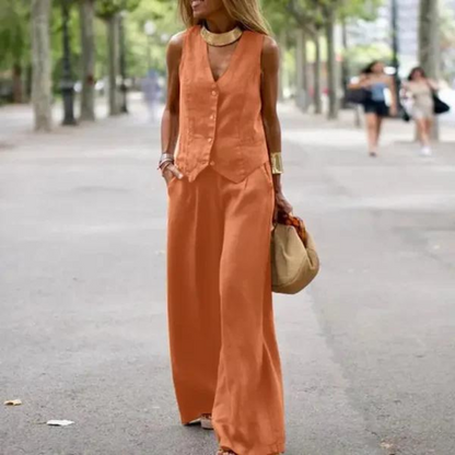 EM | Elegantes Set für Frauen - Top und Hose