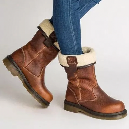 EM | Mit Kunstfell gefütterte Winterstiefel