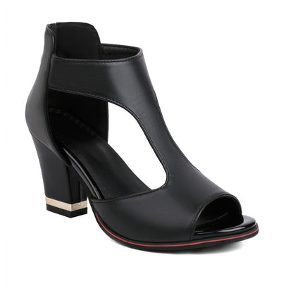 EM | Orthopädische Ledersandalen Mit Absatz