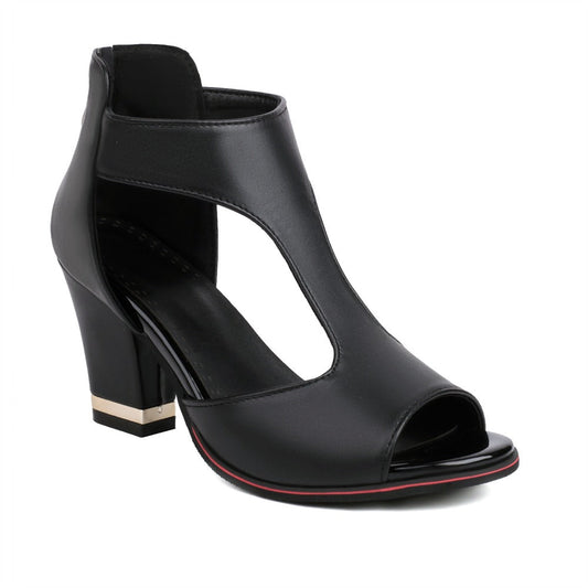 EM | Orthopädische Ledersandalen Mit Absatz