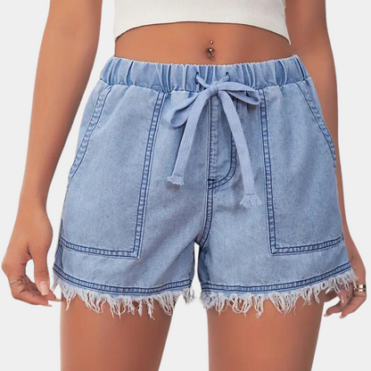 EM | Shorts für Frauen mit Golfsaum und Kordelzug