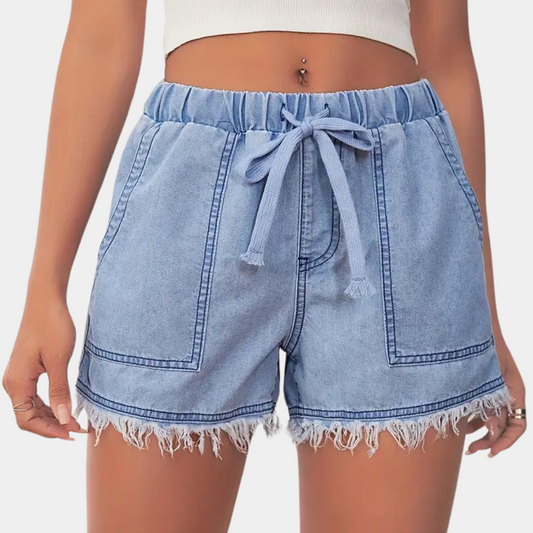EM | Shorts für Frauen mit Golfsaum und Kordelzug