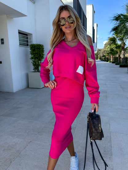 Disa - Freizeit-Set mit Pullover und Kleid