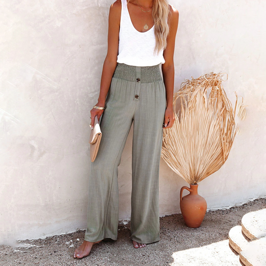 EM | Lockere Hose mit hoher Taille