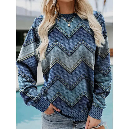 MW | Druck Pullover Sweatshirt