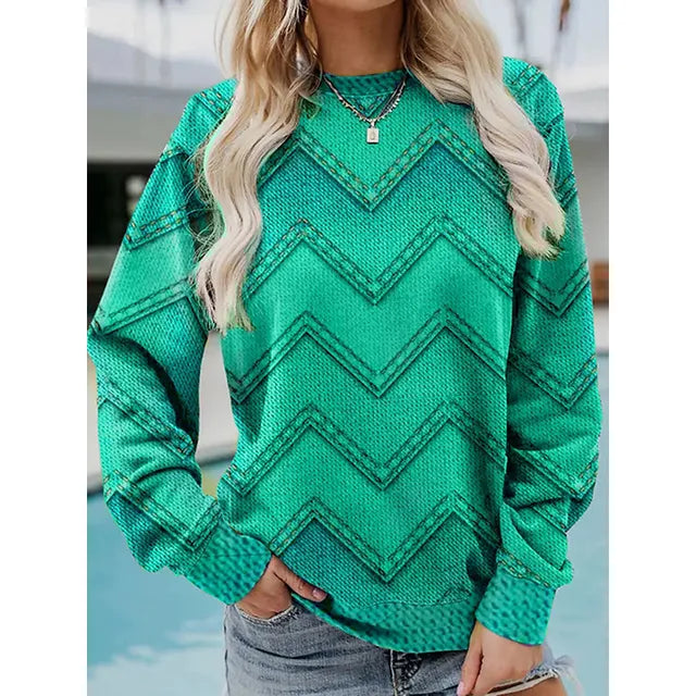 MW | Druck Pullover Sweatshirt