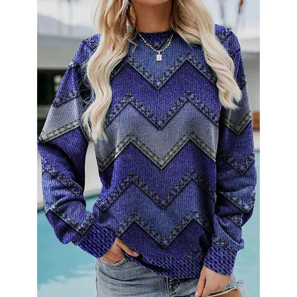 MW | Druck Pullover Sweatshirt