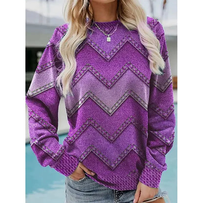MW | Druck Pullover Sweatshirt