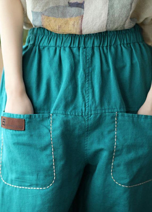 EM | Locker Gelb Locker Lässig Sommer Taschen Hosen